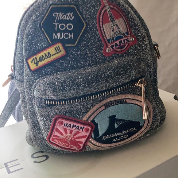 Fashion glittery mini tote - Picture 5 of 6